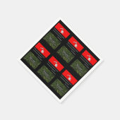 Papieren servetten Welkom in de buurt (Hoek)