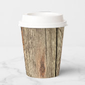 PAPIEREN VAN HOUTDRUIVENPATROON BEKERS (Achterkant)