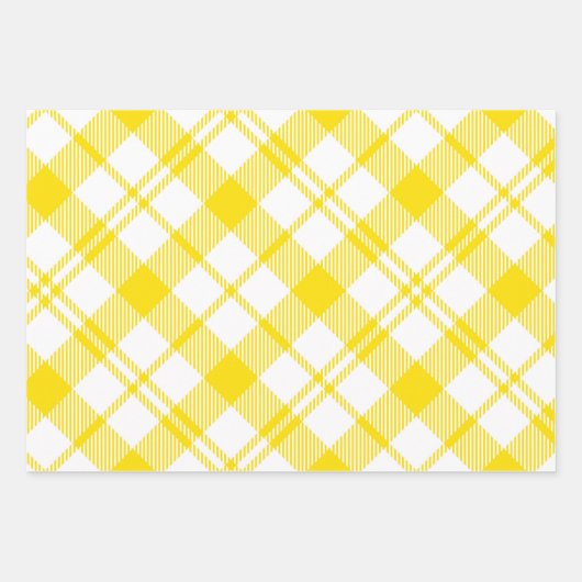 Papieren vellen met geel en wit speldenpapier (Voorkant)