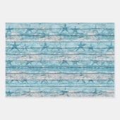 Papieren vellen van faux strandhout (Voorkant 3)