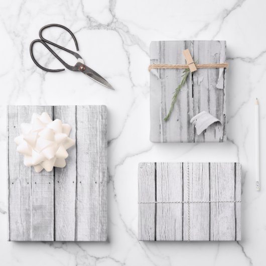 Papieren vellen van faux strandhout (Voorkant)