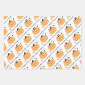Papieren vellen van gemengde Halloween-wikkeling (Voorkant)