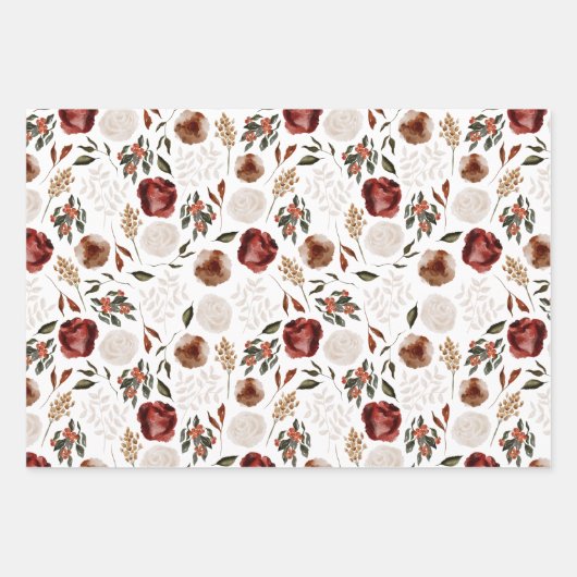 Papieren vellen van waterverf- en bruiloft (Voorkant 3)