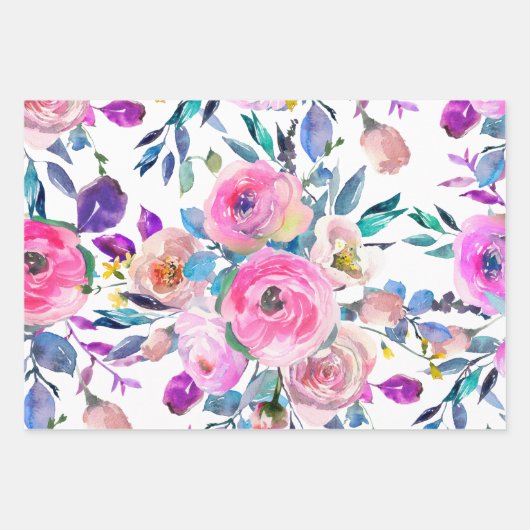 Papieren vellen van waterverf met onmiddellijke ve (Voorkant 2)