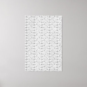Papieren vlakken patroon. canvas afdruk
