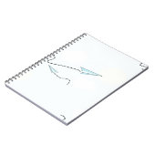 papieren vliegtuigen notitieboek (Linkerzijde)