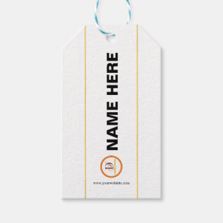 Papieren wijncadeau met aangepast bedrijfslogo cadeaulabel