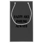 PAPIEREN ZAK KLEIN CADEAUZAKJE (Achterkant)