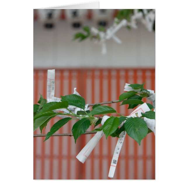 Papierfortuinkaart (Voorkant)