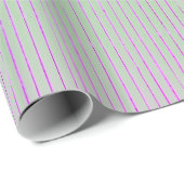 PapierGROENEN EN PINK FADED STRIPES Cadeaupapier (Rol Hoek)