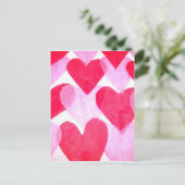 Papierhart Briefkaart (Staand voorkant)