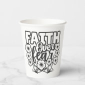 Papierkop Papieren Bekers (Achterkant)