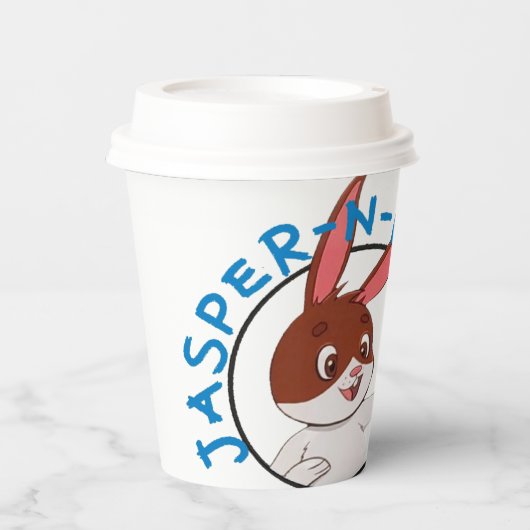 Papierkop Papieren Bekers (Voorkant)