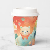 Papierkop Papieren Bekers (Achterkant)