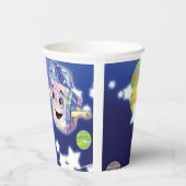 Papierkoppen: 8 oz Papierbekertje, deksel: geen Papieren Bekers (Rechts)