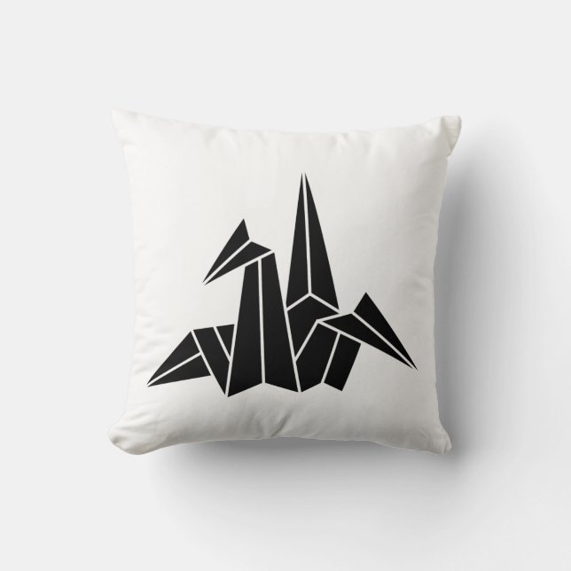 Papierkraan Kussen (Voorkant)