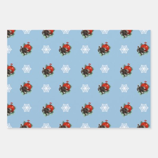 papierlade met retoucheerwand 3 inpakpapier vel (Voorkant 3)