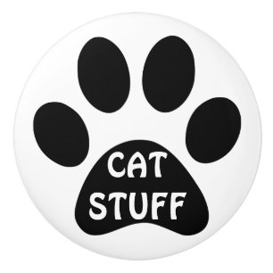 Papierlade voor cat Stuff of voetstuk Keramische Knop