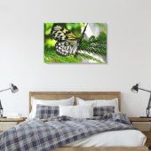 Papiermijtpaal Canvas Afdruk (Insitu (Slaapkamer))