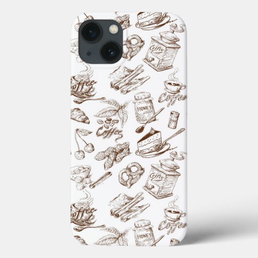 Papierpatroon Case-Mate iPhone Case (Achterkant)