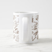 Papierpatroon Extra Grote Beker (Achterkant)