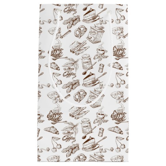 Papierpatroon Klein Cadeauzakje (Voorkant)