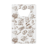 Papierpatroon Kredietkaart Flessenopener (Voorkant)