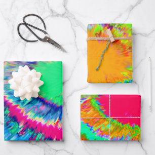 Papierplaat met tie-verdamping, vellen 3