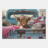 Papierplaat voor onmiddellijke verpakking van 3 ve inpakpapier vel (Voorkant)