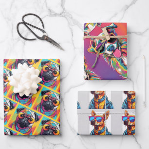 Papierplaat voor onmiddellijke verpakking van 3 ve inpakpapier vel