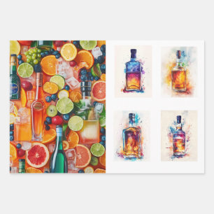 Papierplaat voor onmiddellijke verpakking van 3 ve inpakpapier vel