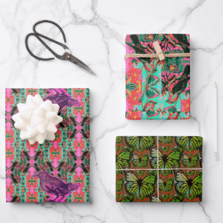 Papierplaat voor onmiddellijke verpakking van 3 ve inpakpapier vel