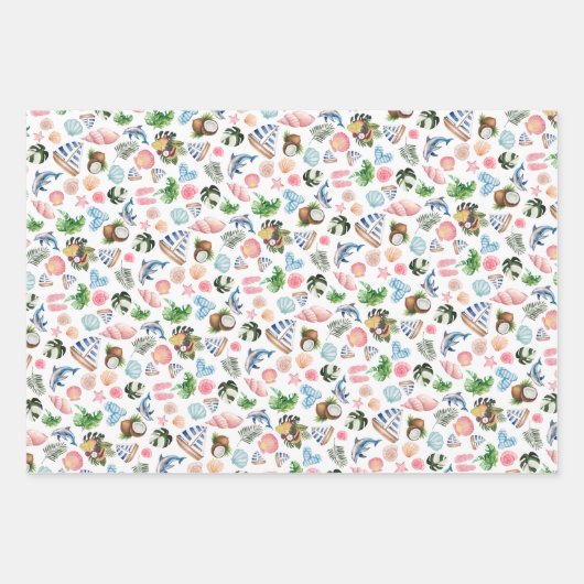 Papierplaat voor onmiddellijke verpakking van 3 ve inpakpapier vel (Voorkant 3)