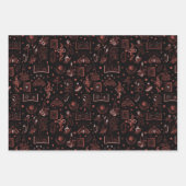 Papierplaat voor onmiddellijke verpakking van 3 ve inpakpapier vel (Voorkant)