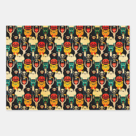 Papierplaat voor onmiddellijke verpakking van 3 ve inpakpapier vel