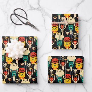 Papierplaat voor onmiddellijke verpakking van 3 ve inpakpapier vel