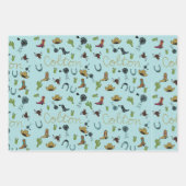 Papierplaat voor onmiddellijke verpakking van 3 ve inpakpapier vel (Voorkant 3)