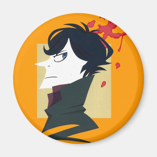 Papierportret Magneet (Voorkant)