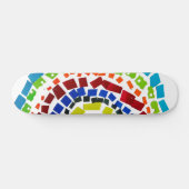 Papierregenboog Skateboard (Horizontaal)