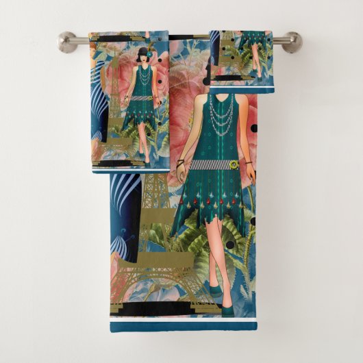 Papiers Art déco (En situation)