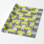 Papiers Cadeaux Sous-marins & Tortues (Déroulé)