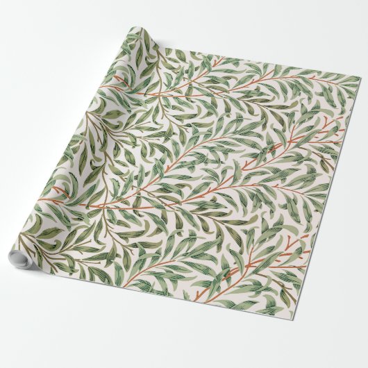 Papiers Cadeaux William Morris Motif Willow (Déroulé)