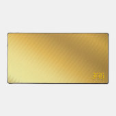 Papiers Luxe Dégradé Or Gothique Monogramme Exécut (Recto)