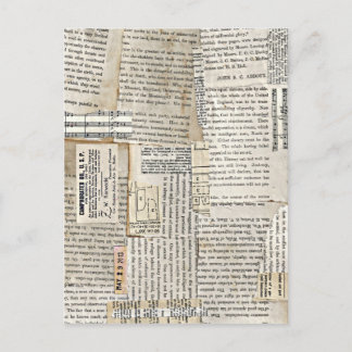  papierschijven - Verticaal Briefkaart