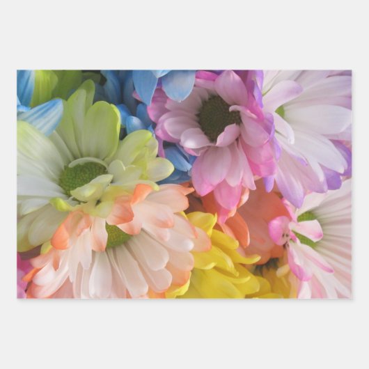 Papierset met onmiddellijke verpakking - Multi-Col Inpakpapier Vel (Voorkant 2)