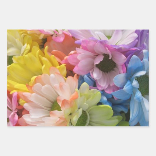 Papierset met onmiddellijke verpakking - Multi-Col Inpakpapier Vel (Voorkant 3)