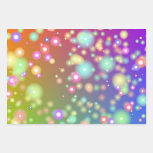 Papierset met onmiddellijke verpakking - Vuurvlakk Inpakpapier Vel (Voorkant 3)