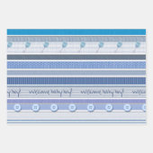 Papierset verpakken - Welkomstjongen Inpakpapier Vel (Voorkant 3)