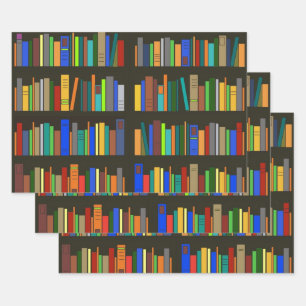 Papiersets voor bibliotheekboekhouders inpakpapier vel