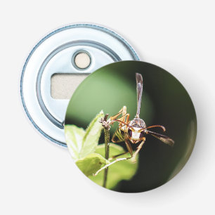 Papierspoelflesopening voor magneetflesopening button flesopener